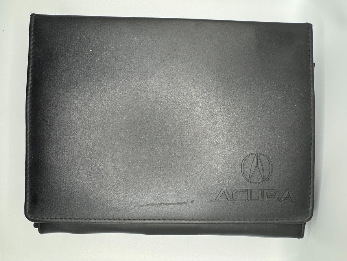 2007 Acura TL Owners Manual Book w/ Leather Case Pouch OEM Complete Set0
