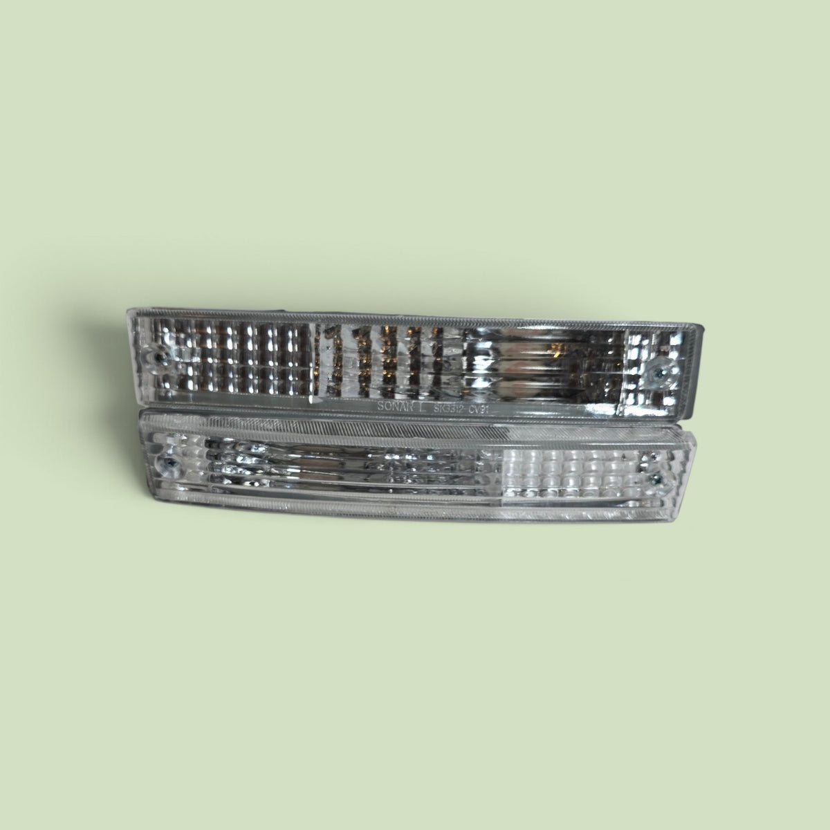 JDM Clear Front Bumper Lights JDM EF ED EE Pair for 88-89 Honda Civic CRX NOS0