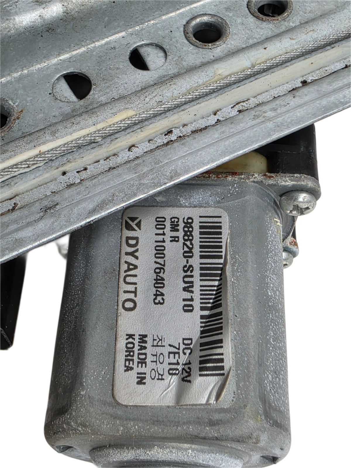 2015-2020 Chevrolet Trax Rear Left Side Door Window Regulator W/ Motor OEM5