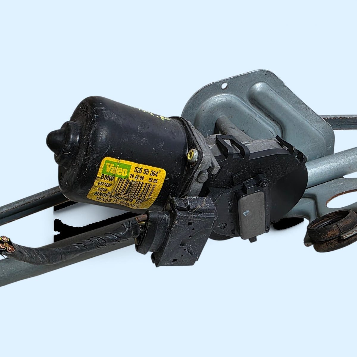Mini Cooper R56 R55 Windshield Wiper Motor & Transmission Linkage 2008-2013 OEM2