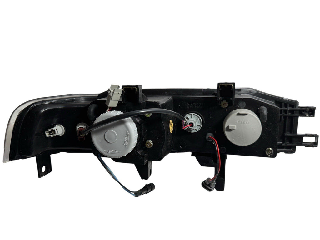 For 90-93 Honda Accord Sedan Black Housing Projector Left Front Headlight Assy2