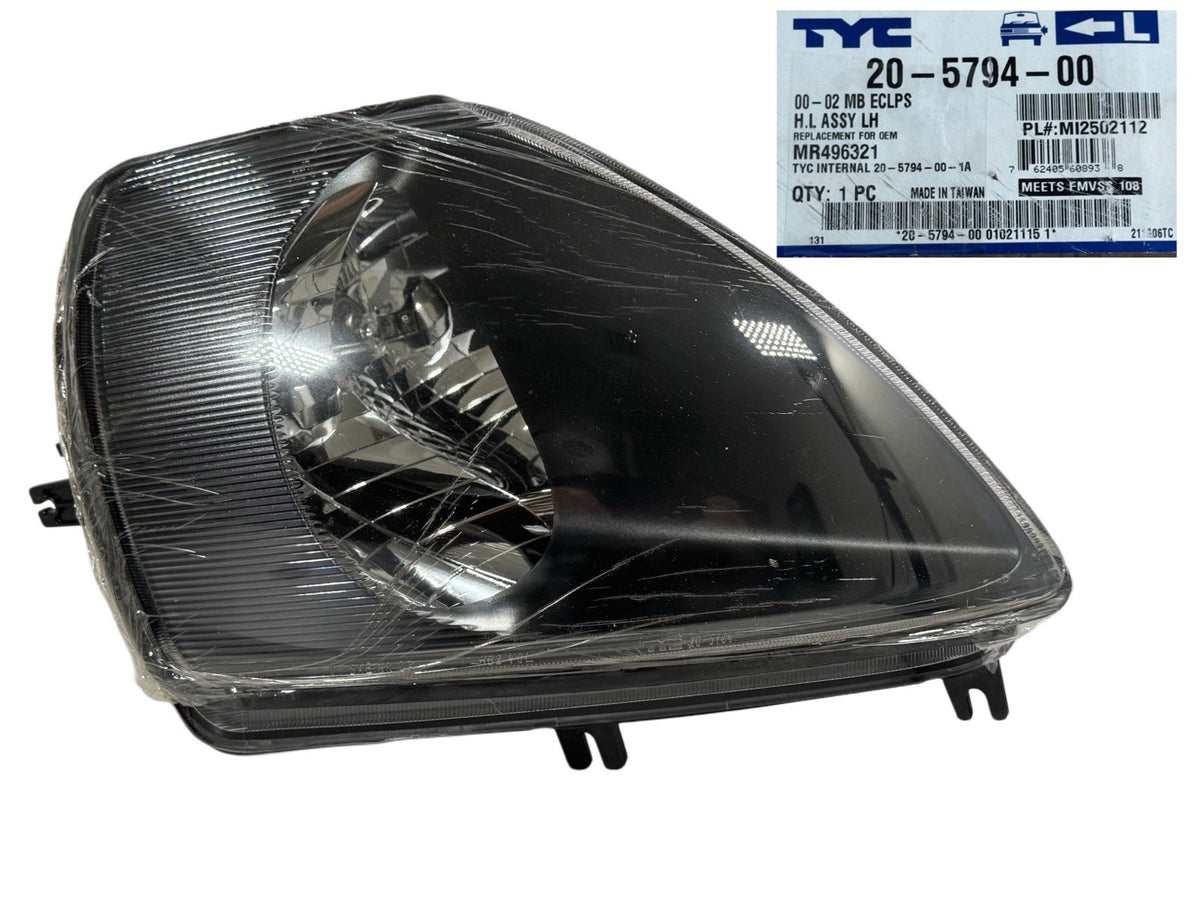 2000 2001 2002 Mitsubishi Eclipse Headlight Assembly Driver Side MI25021120