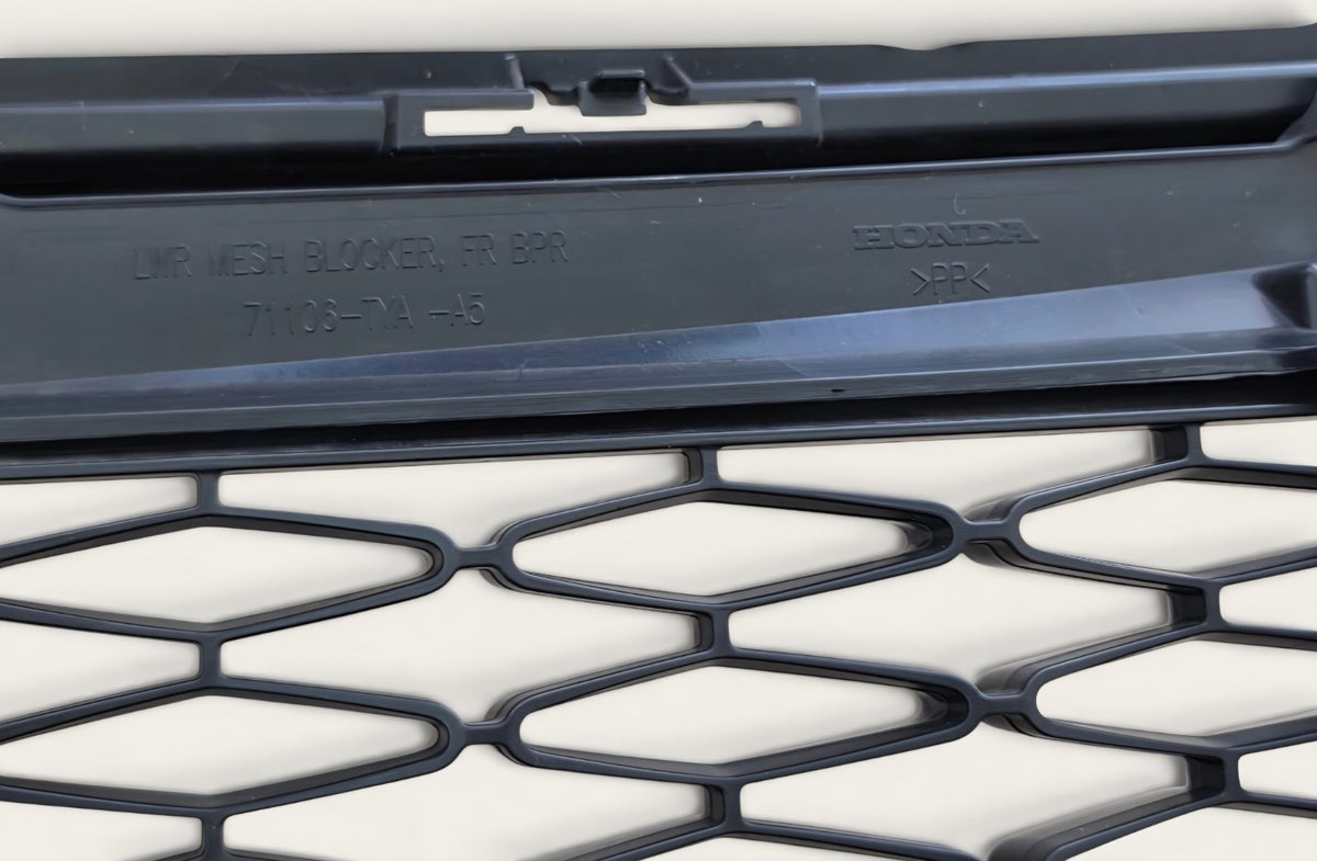 Acura Mdx 2023 Front Bumper Lwr Grill Oem 71105-TYB-A500 W/ 71106-TYA-A5 Mesh 5