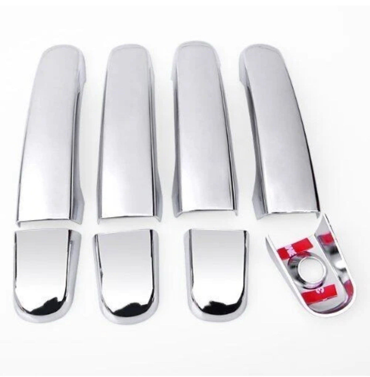 08-09-10-11-12 FITS  MALIBU CHROME DOOR HANDLE COVERS/CAPS/ W/O PASENGER KEY2