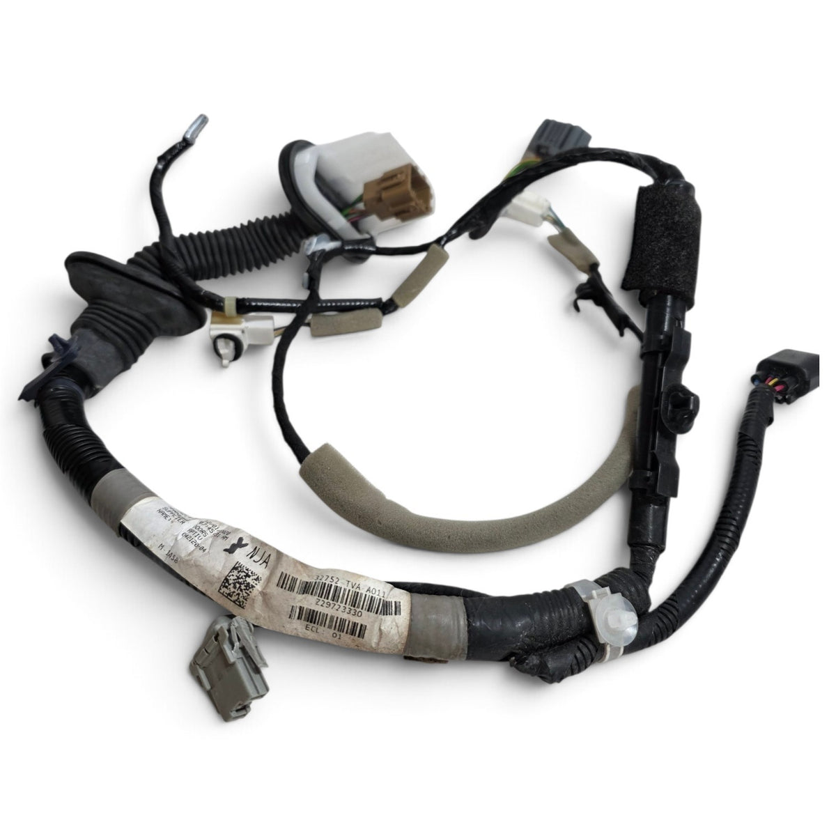 18-22 Honda Accord Front Right Passenger Door Wiring Harness OEM 32752-TVA-A0111
