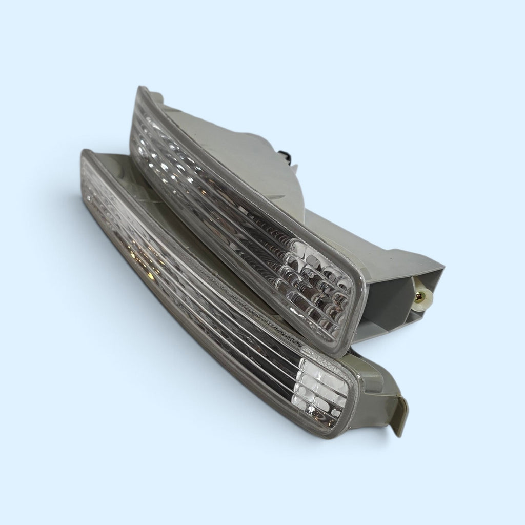 Nice NEW Parking/Signal Lights Chrome Clear Fits 96-97 Honda Accord 3