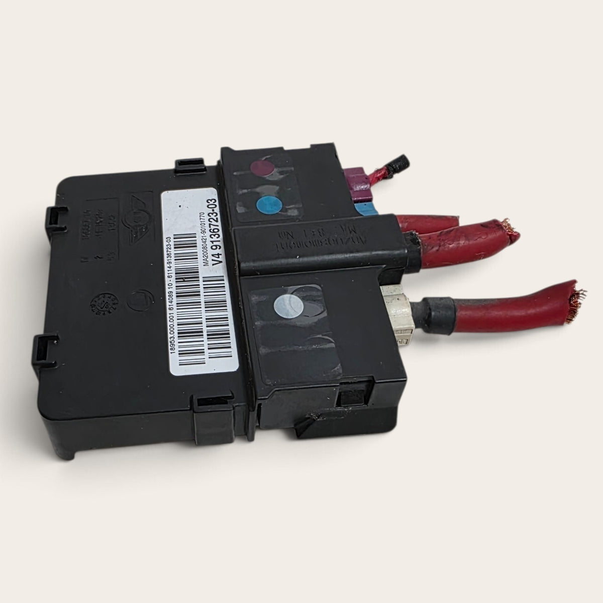 07-13 Mini Cooper Positive Battery Terminal Power Distribution Module 61149136722