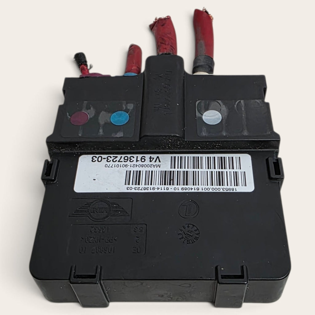 07-13 Mini Cooper Positive Battery Terminal Power Distribution Module 61149136723