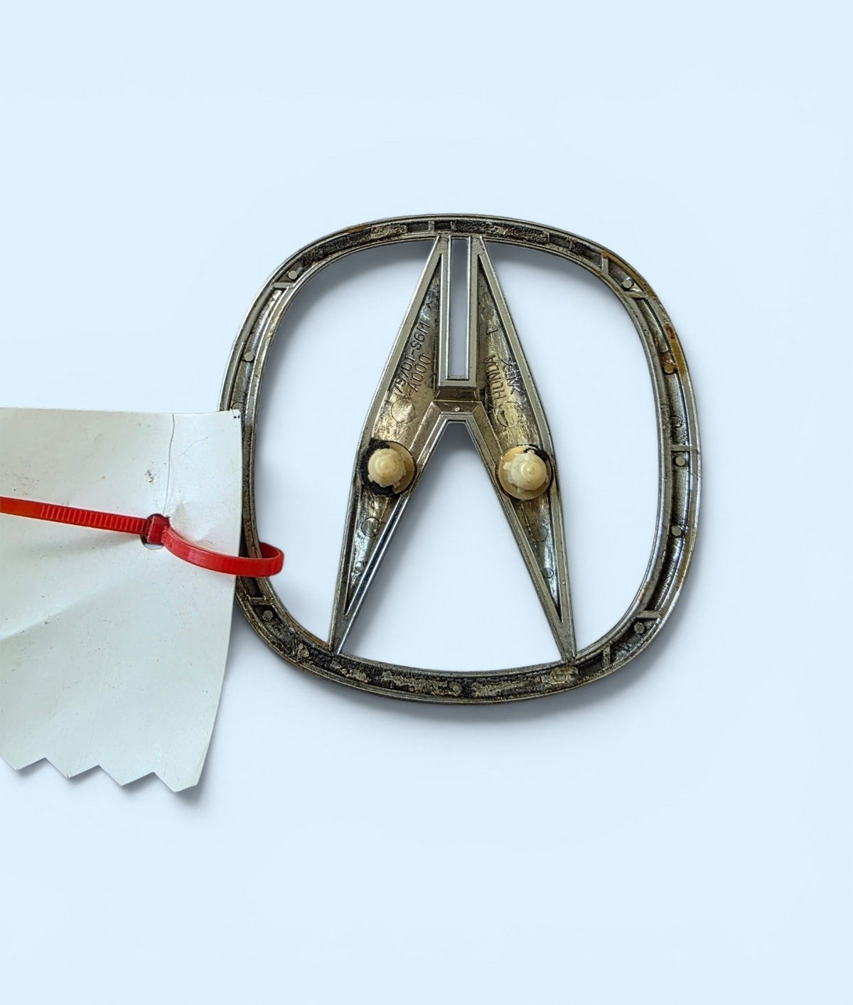 Acura TSX 3.25" trunk emblem badge decal logo symbol OEM Genuine Original Stock2