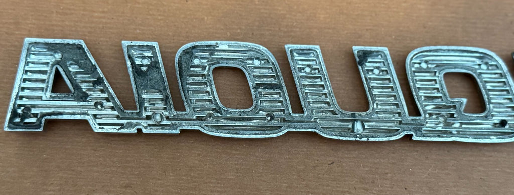 Genuine Toyota SEQUOIA rear emblem 75471-0C020, used, fits 2001-2007, Very Nice5