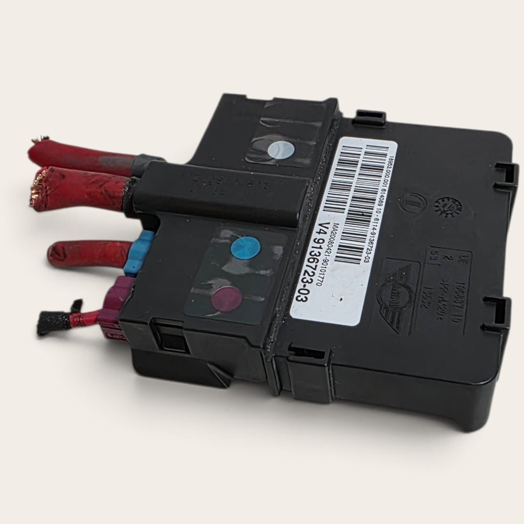 07-13 Mini Cooper Positive Battery Terminal Power Distribution Module 61149136724