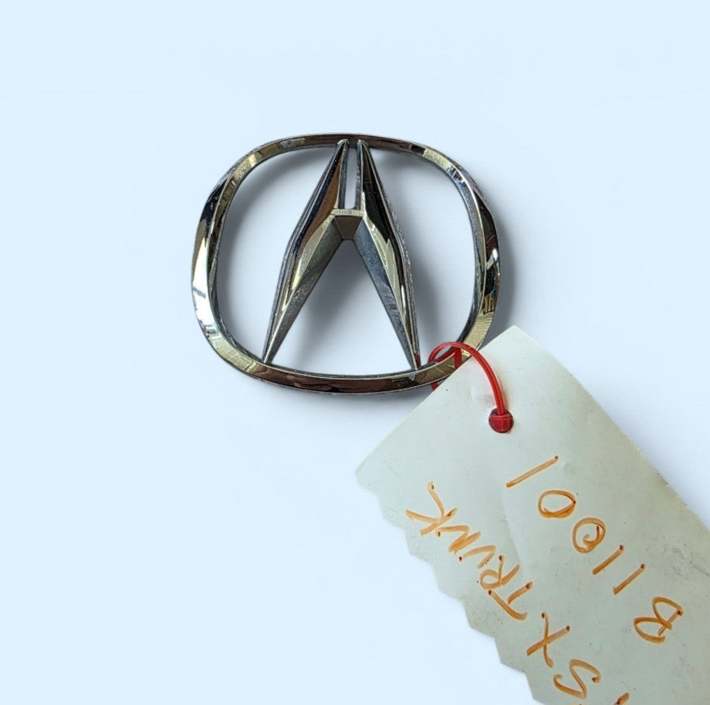 Acura TSX 3.25" trunk emblem badge decal logo symbol OEM Genuine Original Stock0