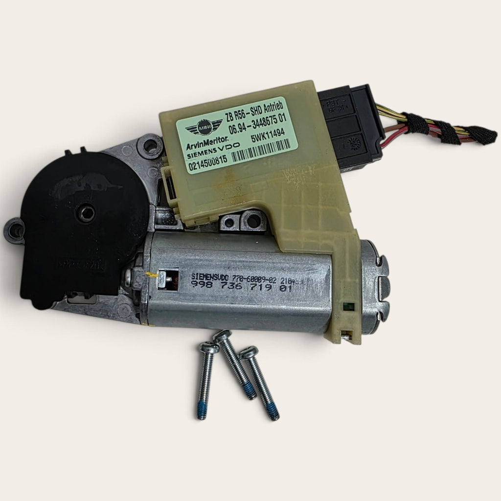 07-14 Mini Cooper Sunroof Motor Sliding Sun Roof Electric Drive  OEM 541034486750