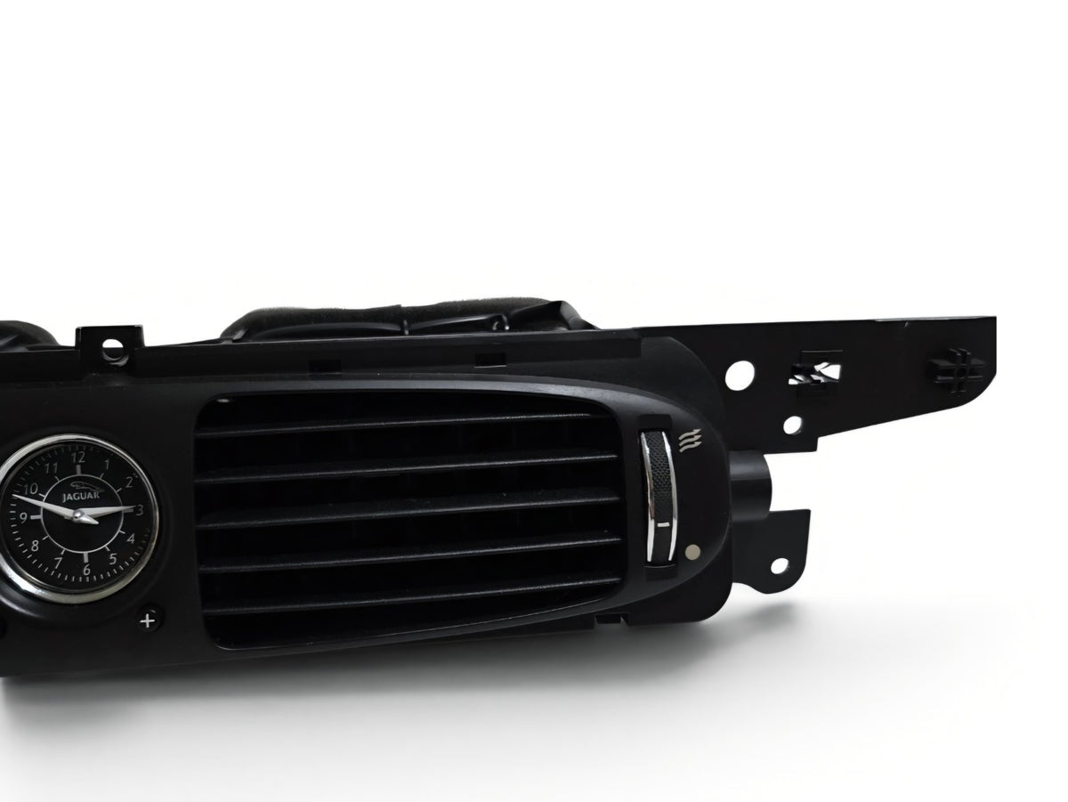 04-09 Jaguar X350 XJR VDP Front Center Dash Dual А/C AC Air Vent w/ Clock OEM3