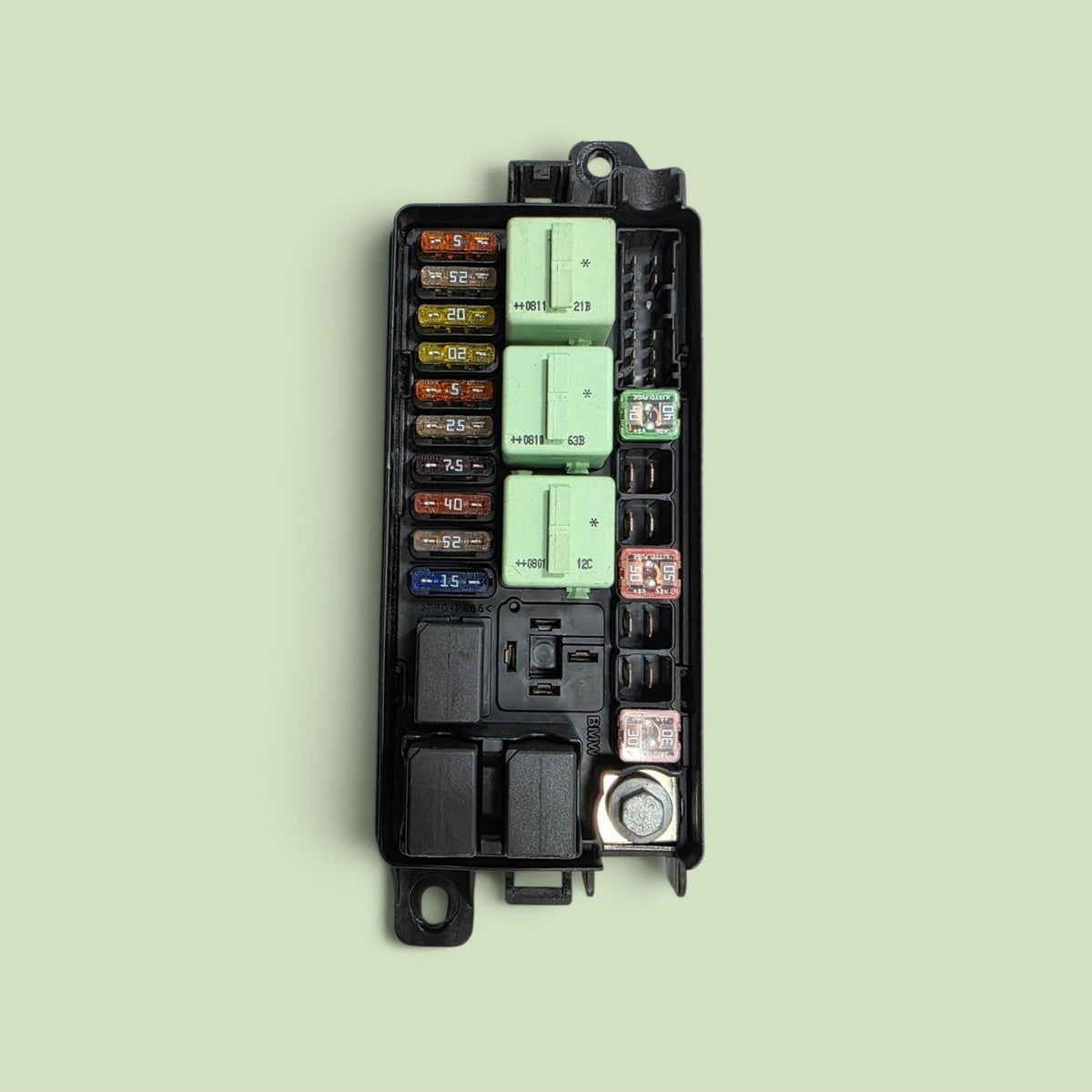 2007-2009 Mini Cooper Engine Fuse Box OEM 3449504-02 / 61143449504 60k Miles6
