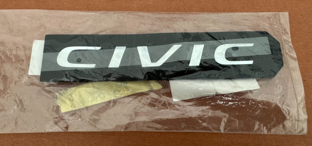 Genuine OEM Honda 75722-TBA-A00 "CIVIC" Rear Emblem Badge Nameplate 16-21 Civic0