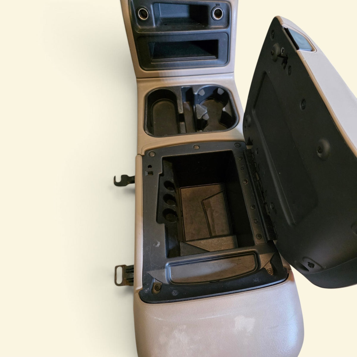2003-2006 Chevy Silverado Sierra Tan Center Console Full Assembly Complete OEM8