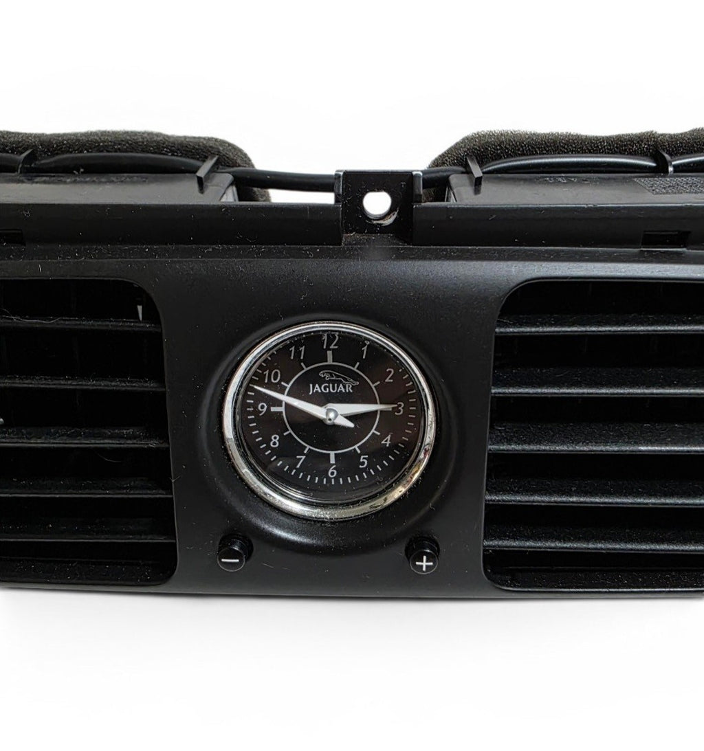 04-09 Jaguar X350 XJR VDP Front Center Dash Dual А/C AC Air Vent w/ Clock OEM2